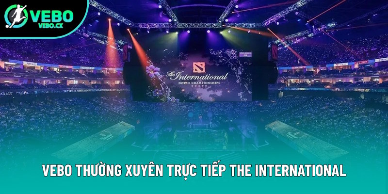 Giải The International thường xuyên hiển thị