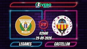 Soi Kèo Leganes vs Castellon 01h30 - 29/09/2026